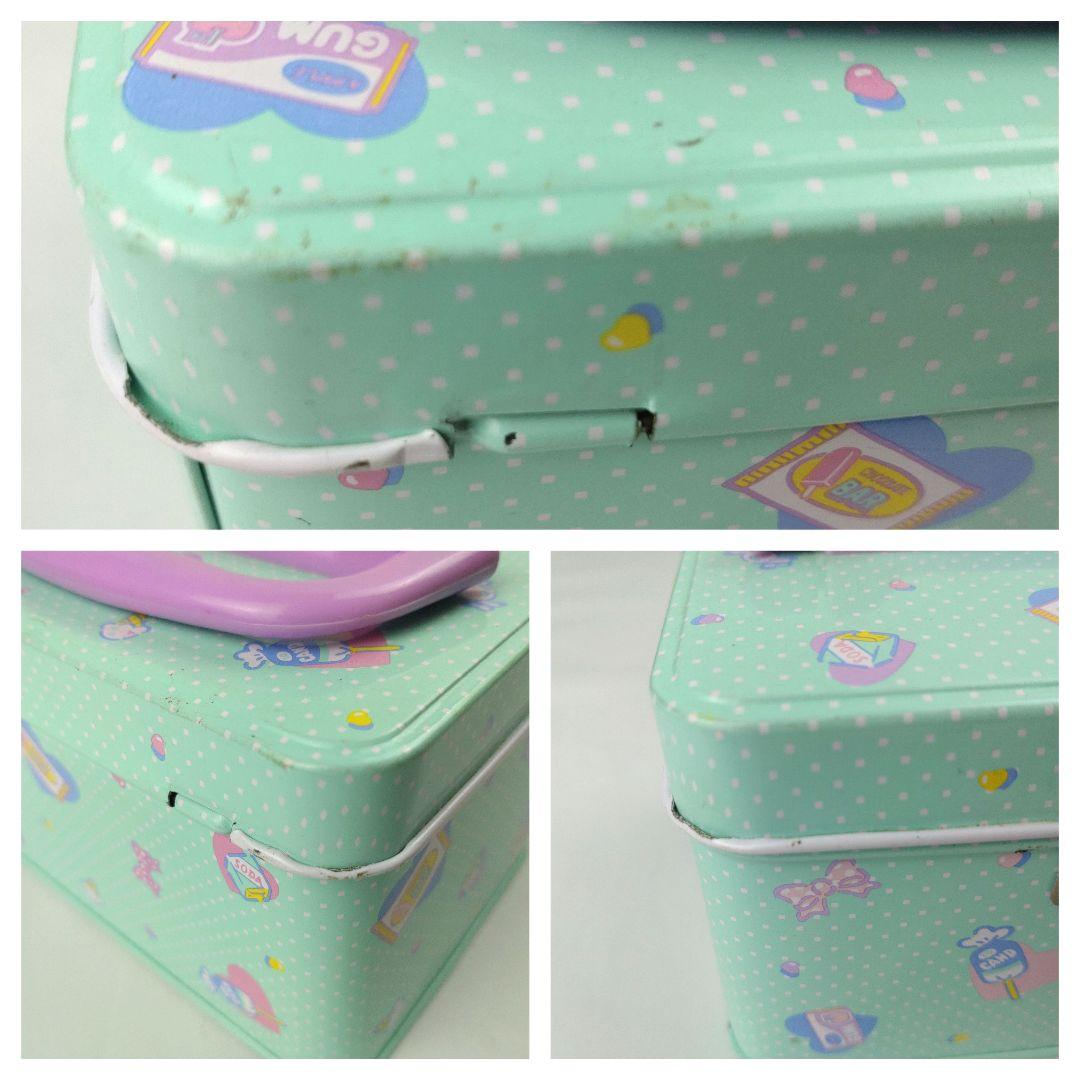 サンマール 持ち手付き 缶 ケース 昭和レトロ 日本製 1990年