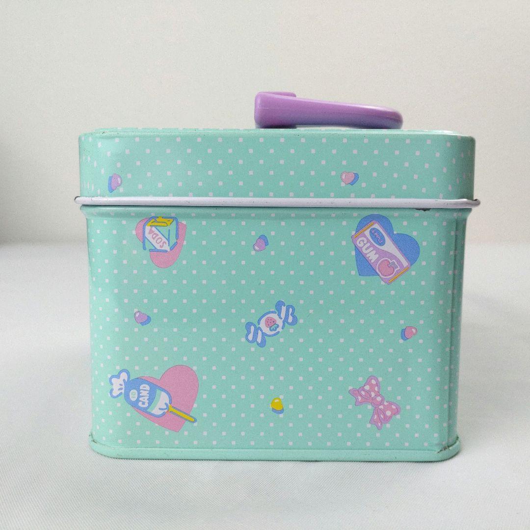 サンマール 持ち手付き 缶 ケース 昭和レトロ 日本製 1990年