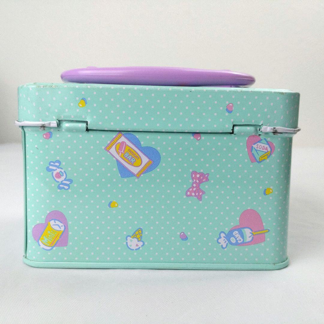 サンマール 持ち手付き 缶 ケース 昭和レトロ 日本製 1990年