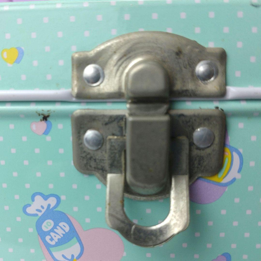 サンマール 持ち手付き 缶 ケース 昭和レトロ 日本製 1990年