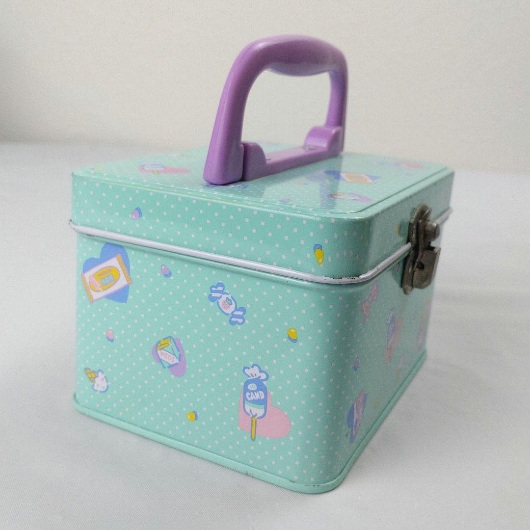 サンマール 持ち手付き 缶 ケース 昭和レトロ 日本製 1990年