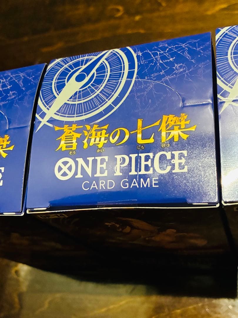 ❗️新品未開封テープ付き❗️ONE PIECE 蒼海の七傑3BOX