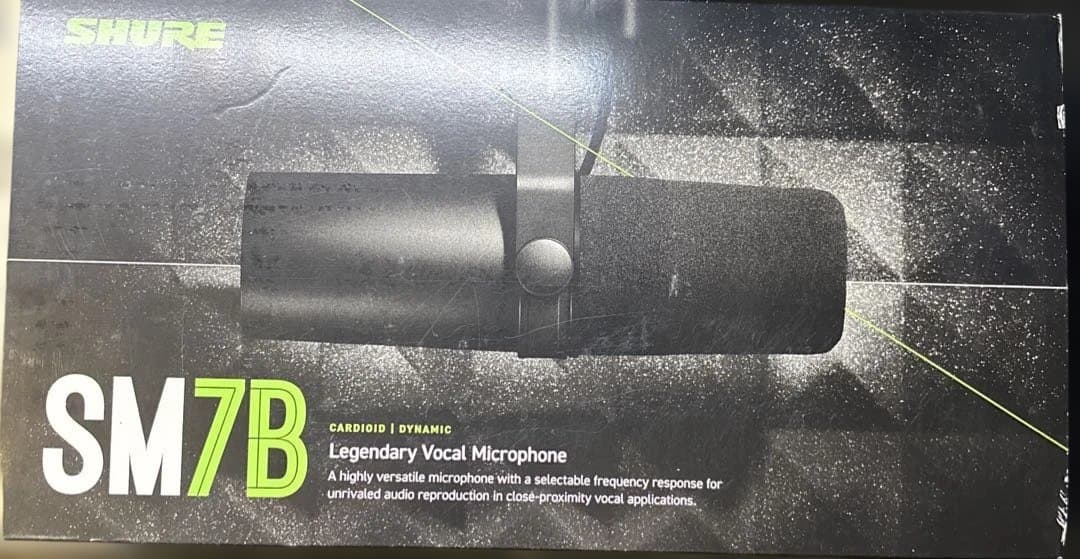 配信機器・PA機器・レコーディング機器 Shure SM7B