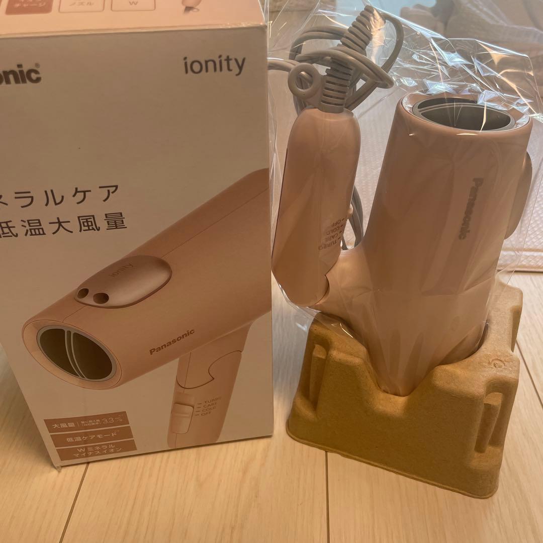 Panasonicionityイオニティ　ミネラルケア保証書付　大人気ピンク色