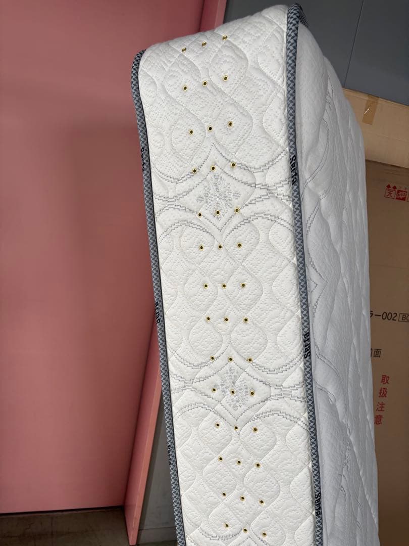 高級マットレス　サータ　グラスペディア120F1P7.7 シングルマットレス