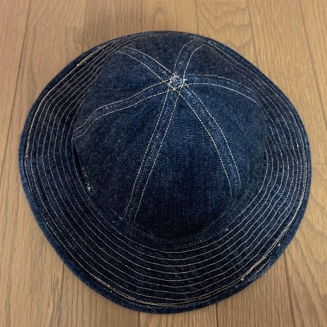 ワンピースオブロック 別注大戦デニム アーミーハット