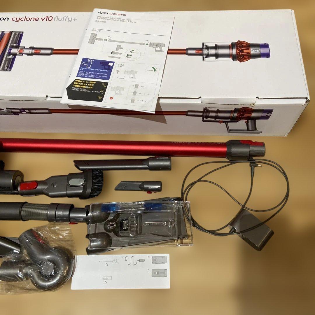 ダイソン dyson コードレスクリーナー v10 fluffy+