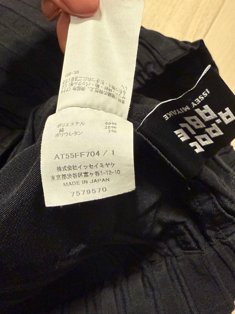 A-POC ABLE エイポックエイブル TYPE-S BASICS パンツ 黒