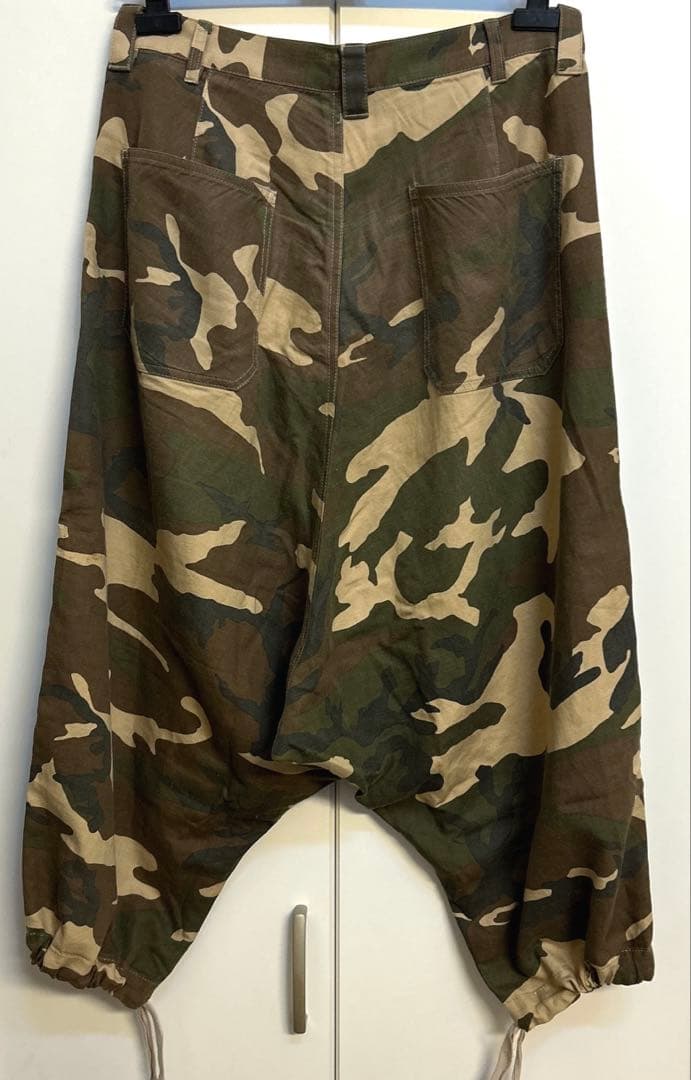 y's for men ヨウジヤマモト 迷彩 ミリタリー サルエルパンツ