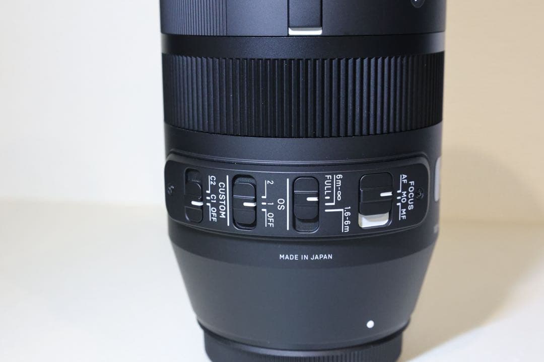 【Cannon EF】SIGMA シグマ100–400mm F5–6.3 DG