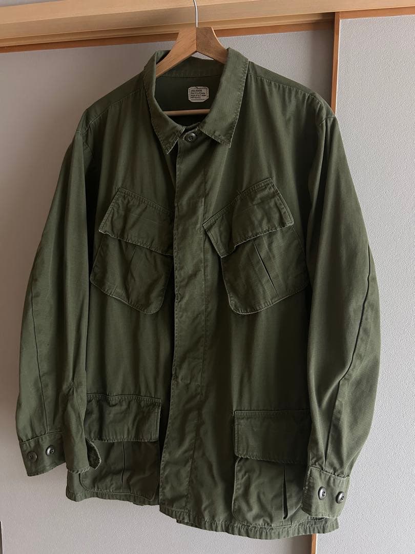 68年 L-R ジャングルファティーグ ジャケット 4th 米軍実物