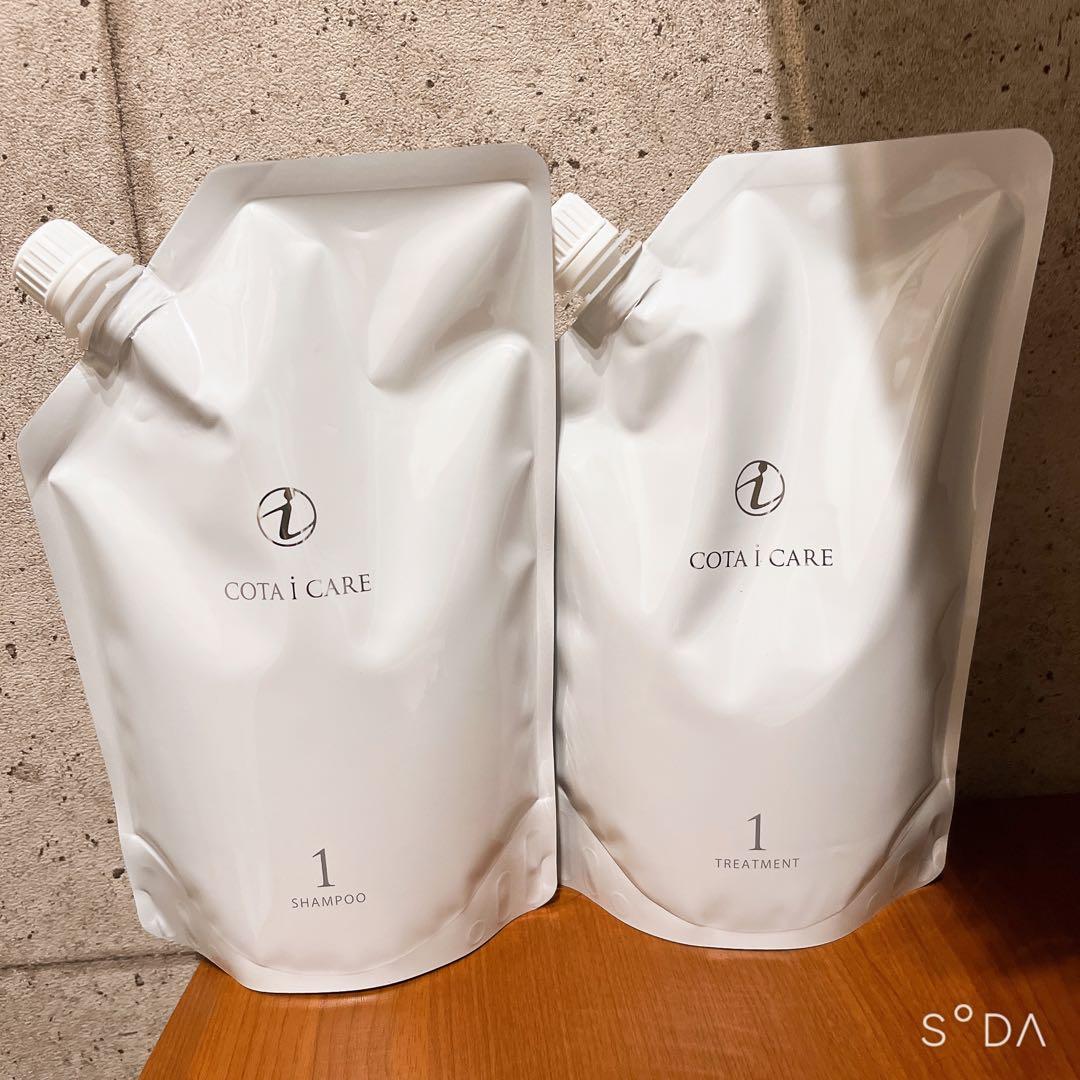 COTA コタアイケア シャンプー1トリートメント1 詰め替え用750ml♪