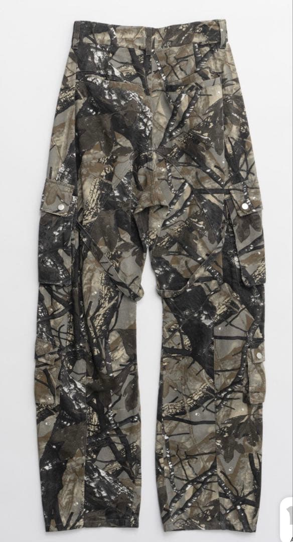 プランクプロジェクト Camo Barrel Leg Cargo Pants
