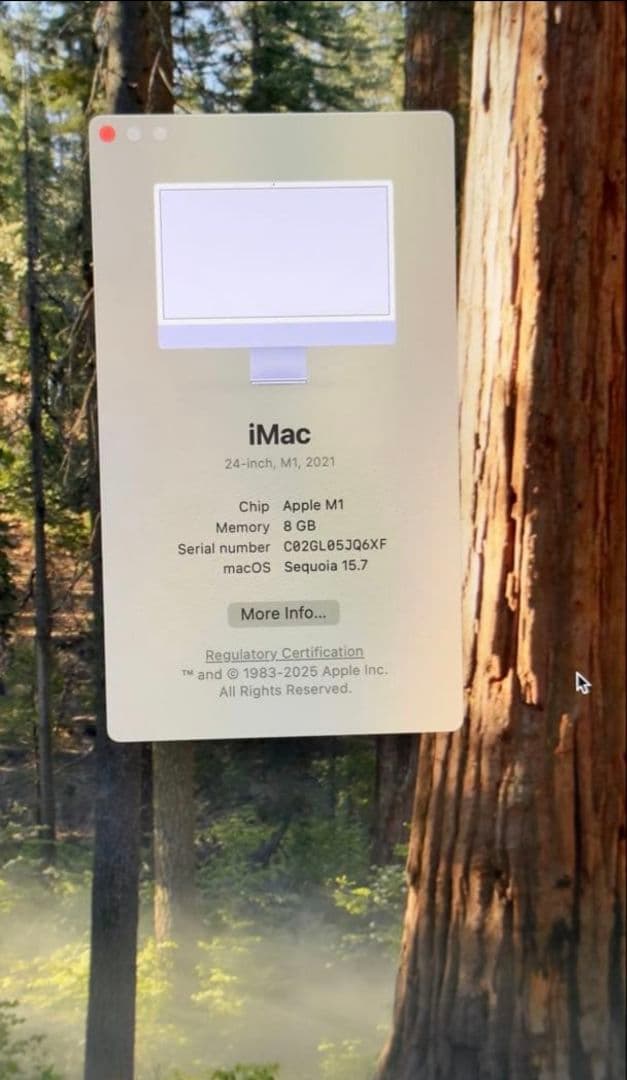 iMac Ｍ1 2021 8GB 512GB パープル