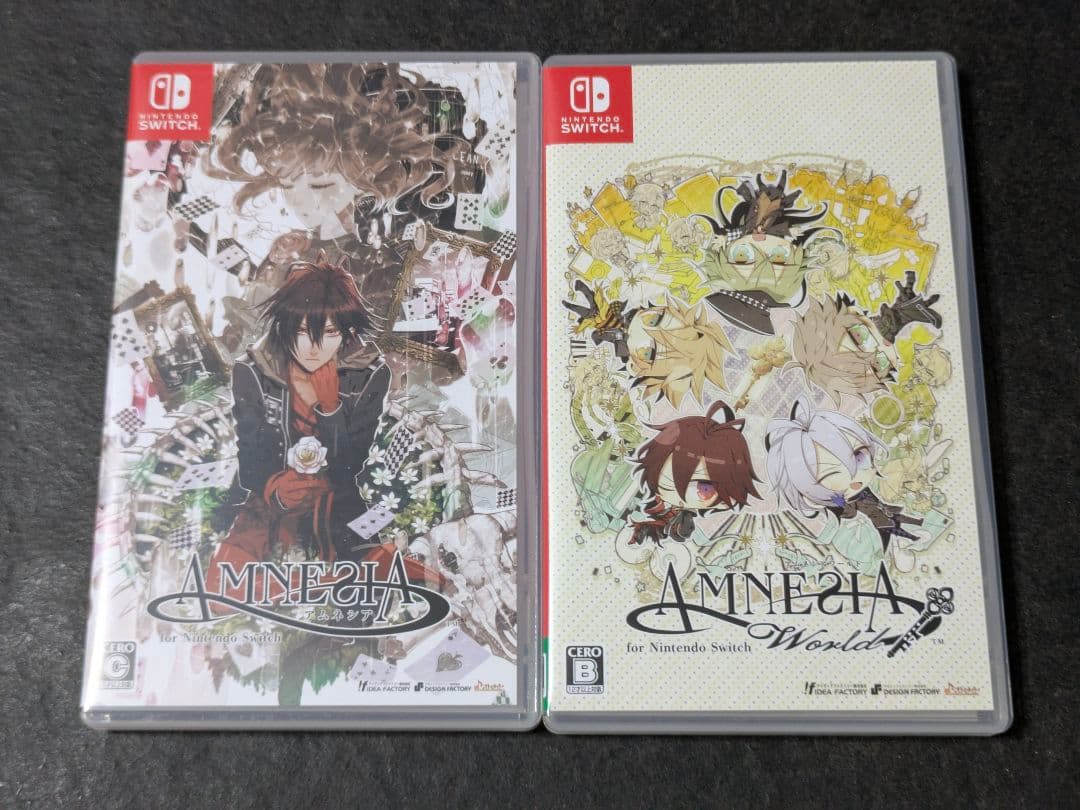 AMNESIA アムネシア World ワールド Switch 2セット