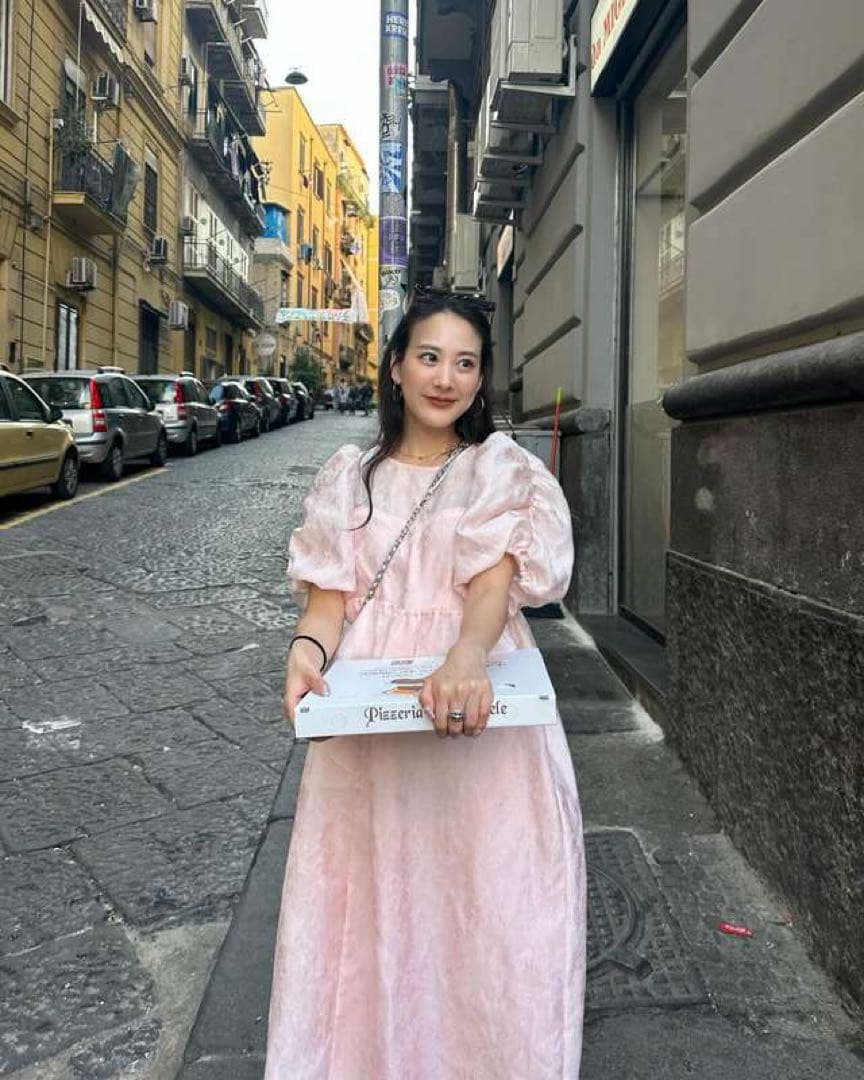 スーツ・フォーマル・ドレス ANDRESD bubble sleeve jacquard dress