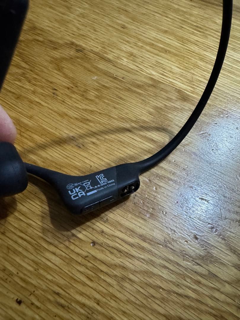 Shokz OpenRun Mini 骨伝導イヤホン コズミックブラック