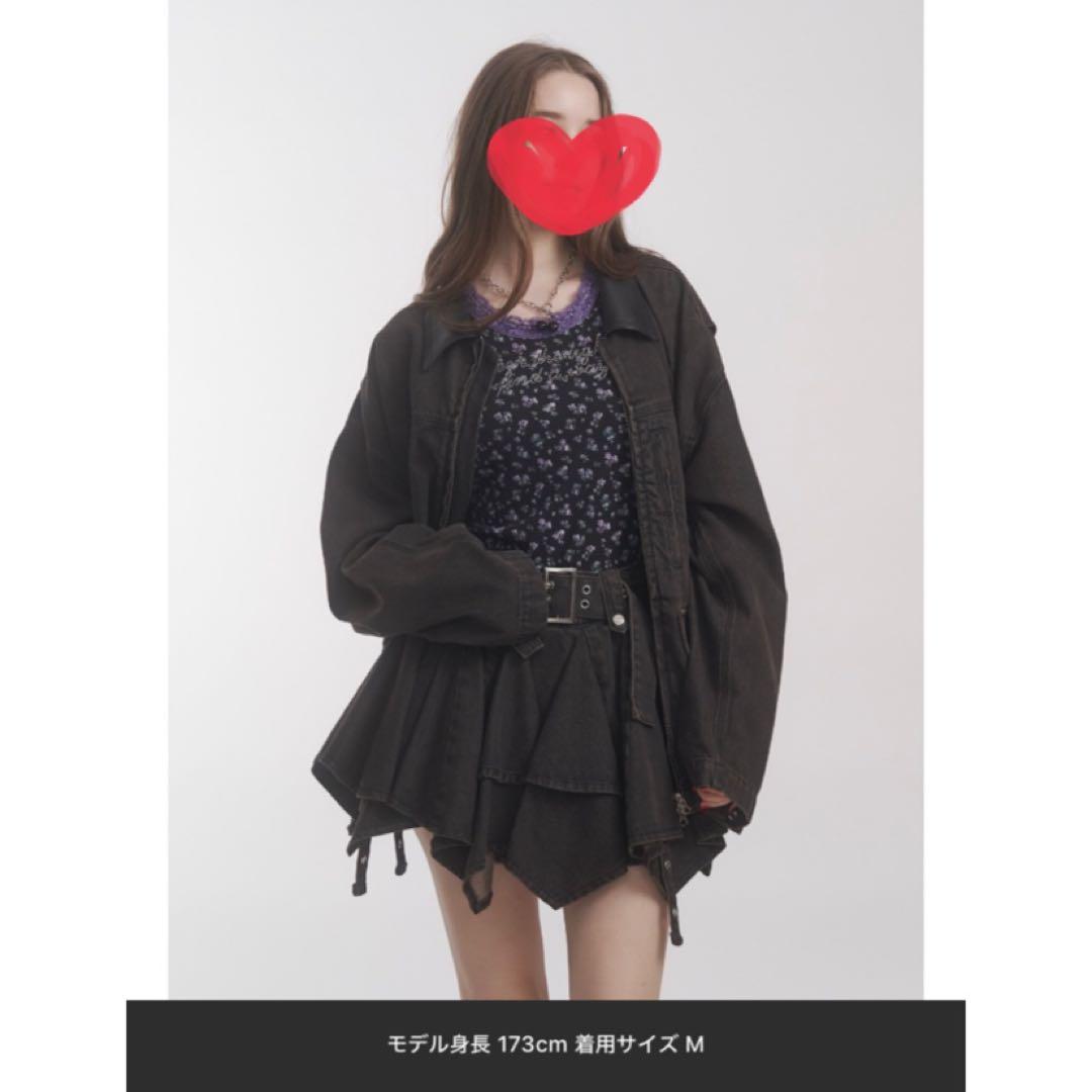 jouetie 新品未使用 タグ付 ミニスカート 今季新作 ウエストゴム 黒