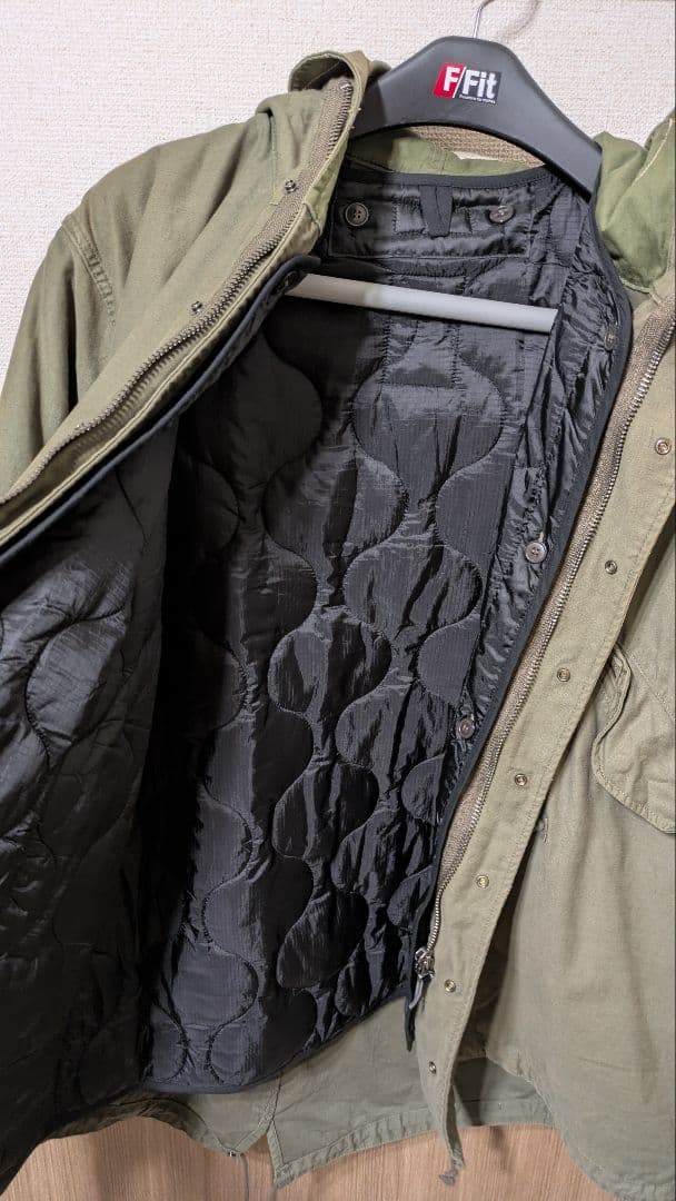 Johnbull TOP KHAKI M-48 パーカー＆ライナーセット M