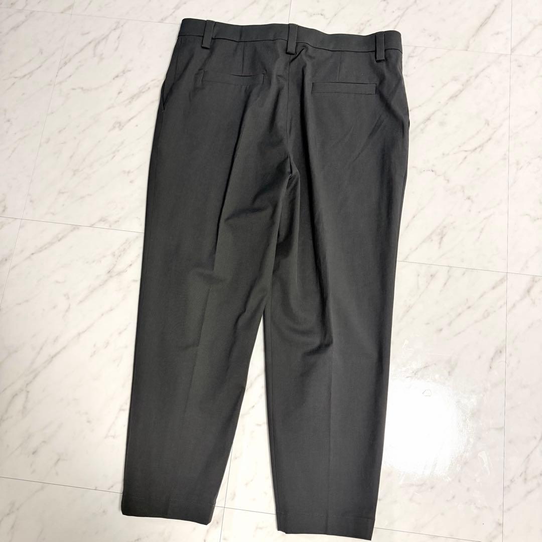 【美品】大きいサイズ ブルネロクチネリ XL スラックス パンツ 濃いグレー