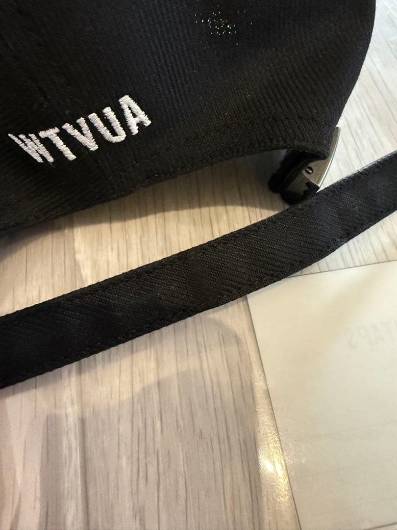 WTAPS ブラック キャップ T-6M 02