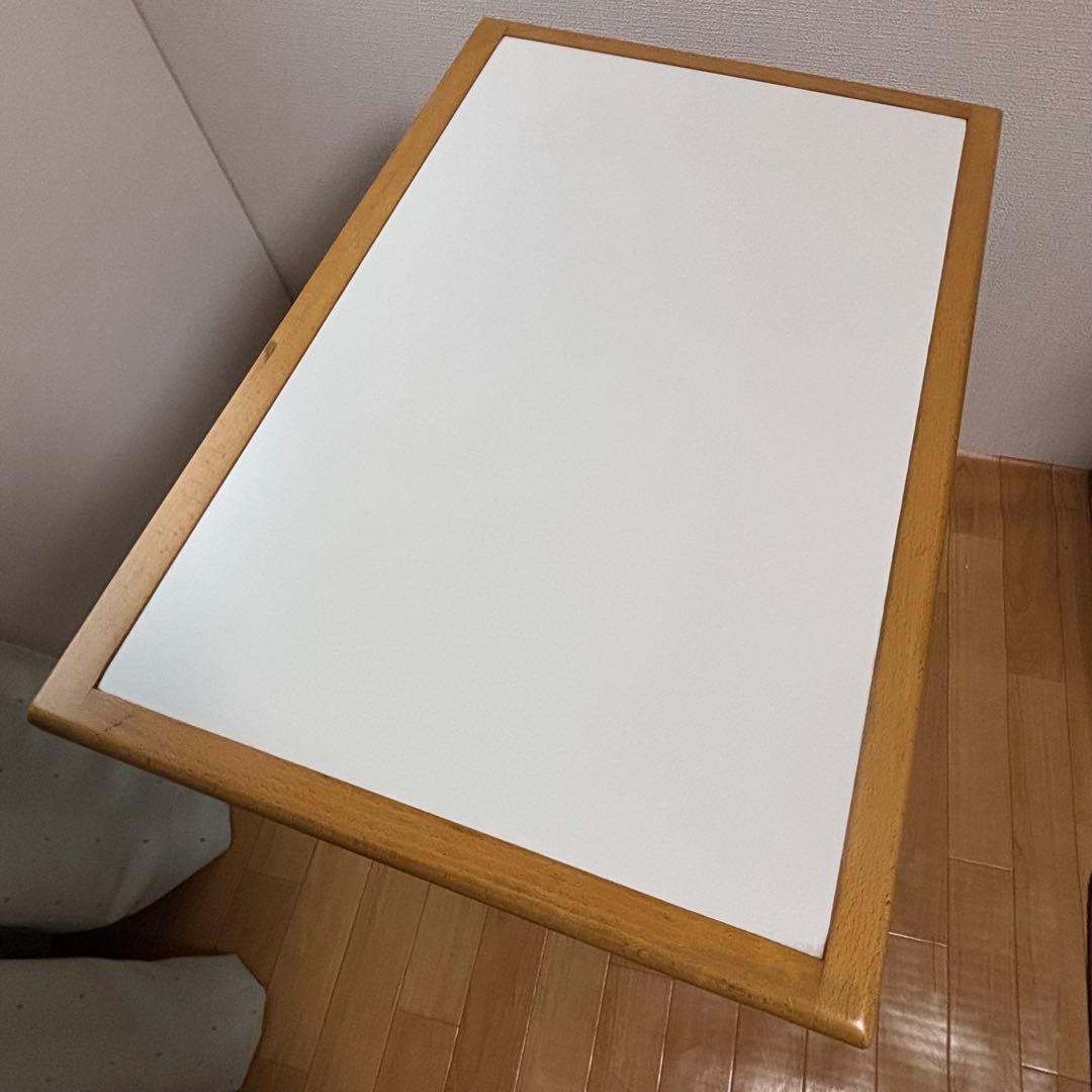 カリモク キッチンワゴン 拡張式 サイドテーブル