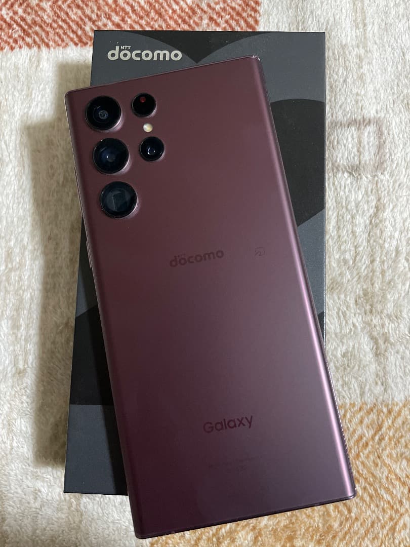 サムスン　Galaxy s22 ultra