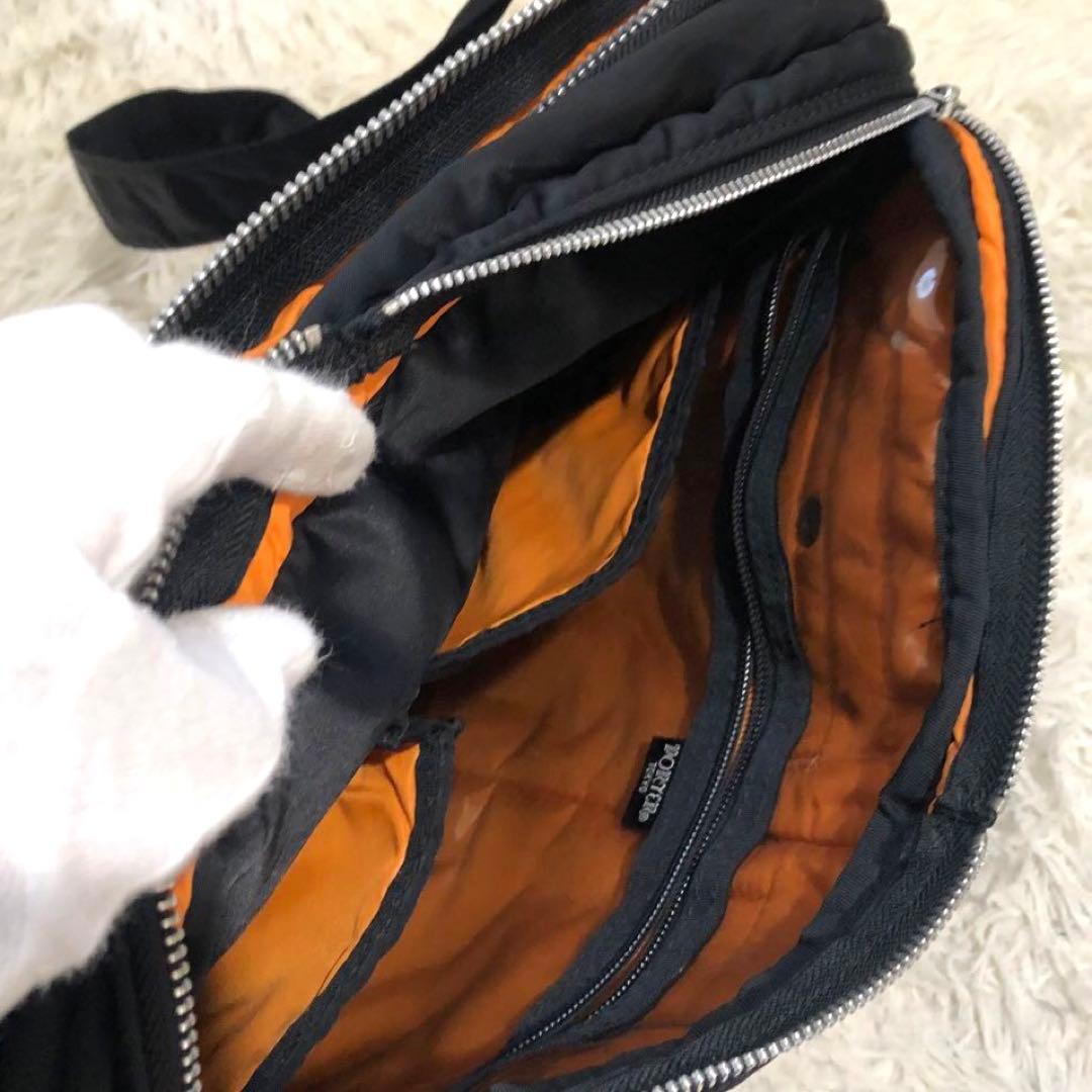 未使用級✨ポーター 吉田カバン タンカー ショルダーバッグ メンズ　ブラック