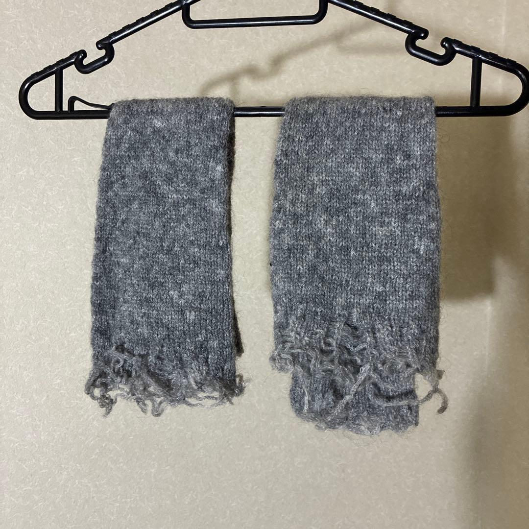 y*e様 ナンバーナインNUMBER (N)INE アームウォーマー　ウール　モ