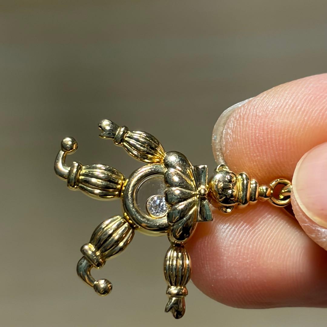 こ*う様 ショパール Chopard 750 ハッピーダイヤモンドネックレス ゴ