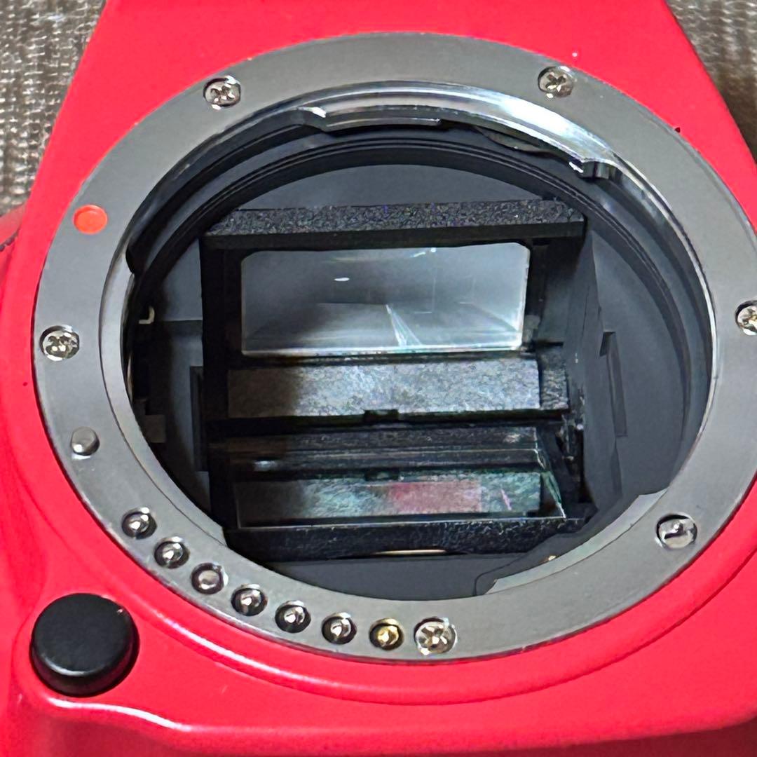 稼働品　PENTAX K-x レッド レンズキット　シャッター回数2745