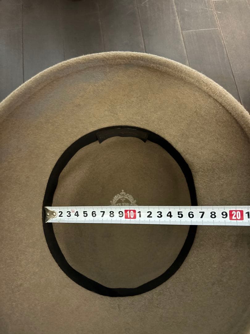 Maxim ウールフェルトのカサブランカハット