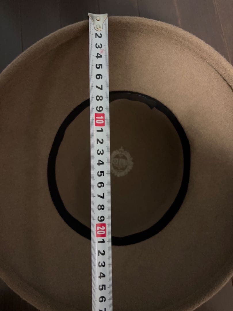 Maxim ウールフェルトのカサブランカハット