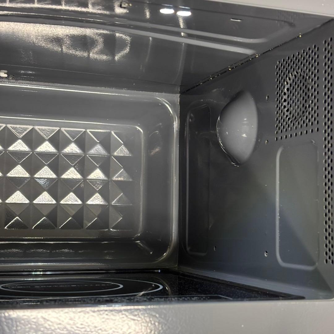 ♪送料込！2024年製 山善 フラット電子レンジ PRW-F180(W)