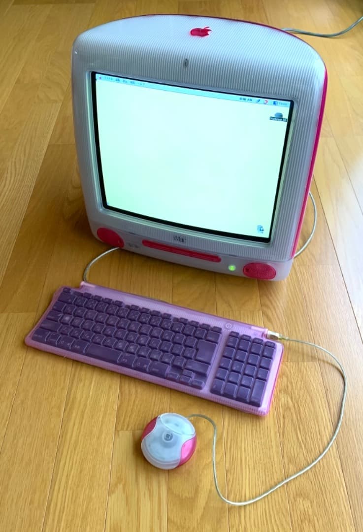 Apple　iMac DV strawberry　ストロベリー　インテリア　希少