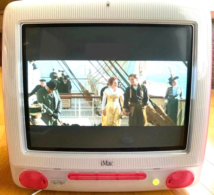 Apple　iMac DV strawberry　ストロベリー　インテリア　希少