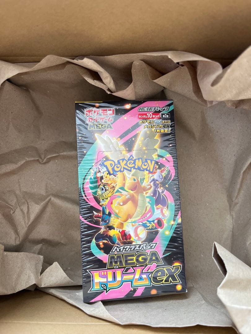 ポケモンカード　新品未開封　MEGAドリームEX 1BOX シュリンク付き