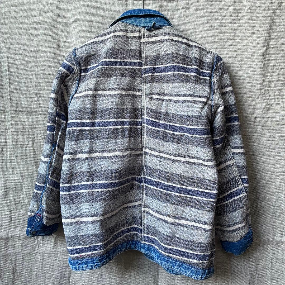 50s Aldens ヴィンテージ デニム カバーオール ブランケット付