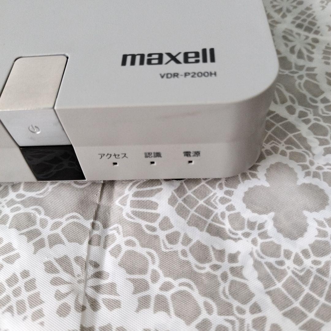 ⭐️動作確認済み maxell iVDRレコーダー　VDR-P200H　マクセル