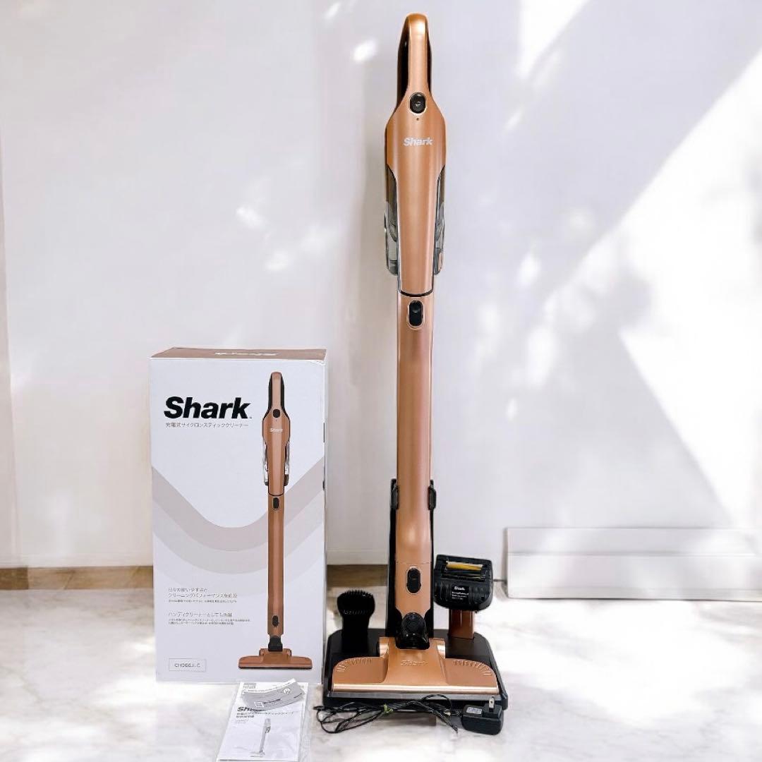 Shark 充電式 サイクロンスティッククリーナー CH966JLC説明書付き