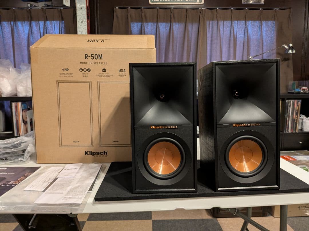 新品 klipsch R-50M ブックシェルフスピーカー クリプシュ