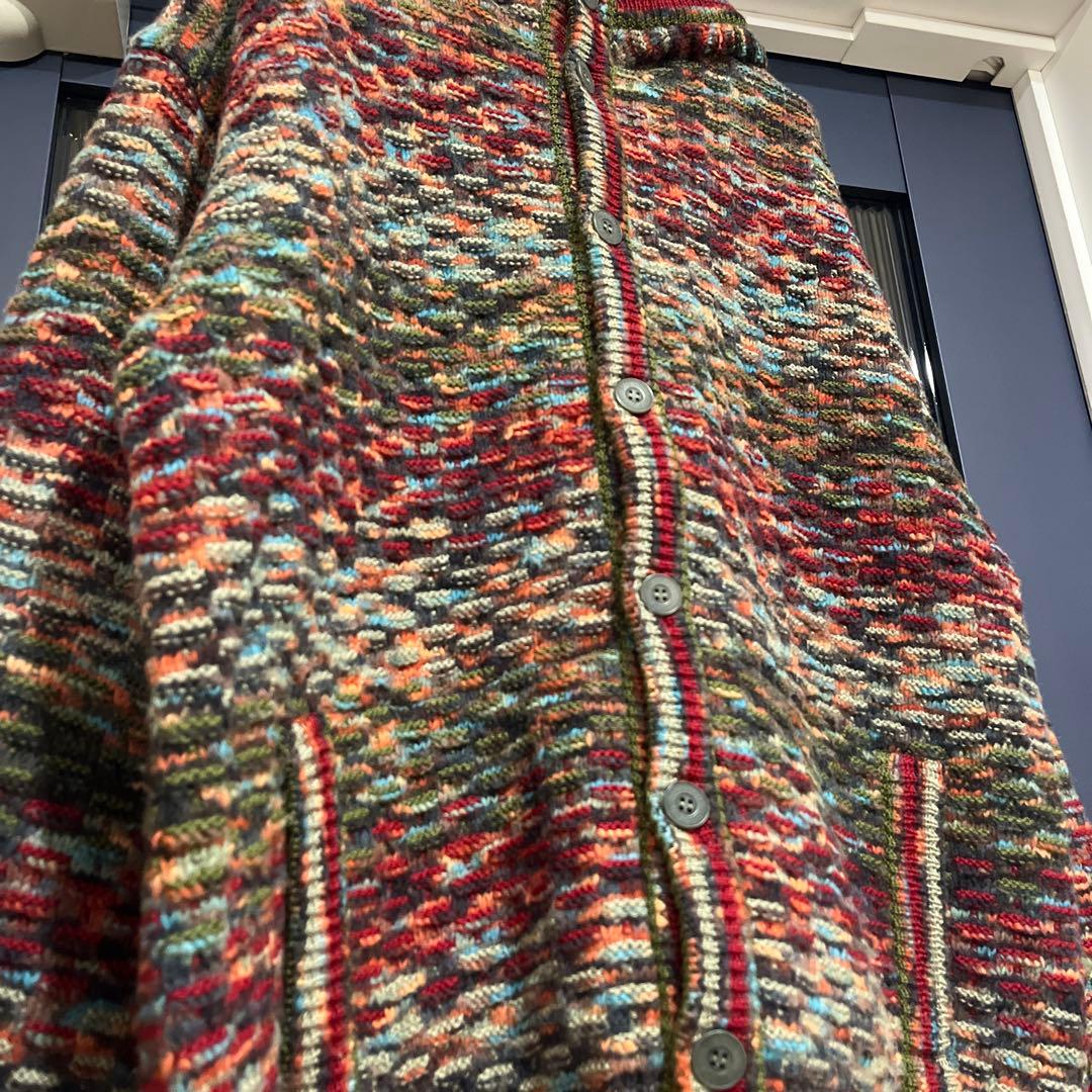 MISSONISPORTニットフードパーカー