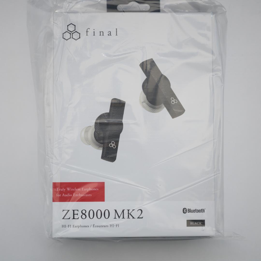 【新品未開封】final ZE8000 MK2 ブラック ワイヤレスイヤホン