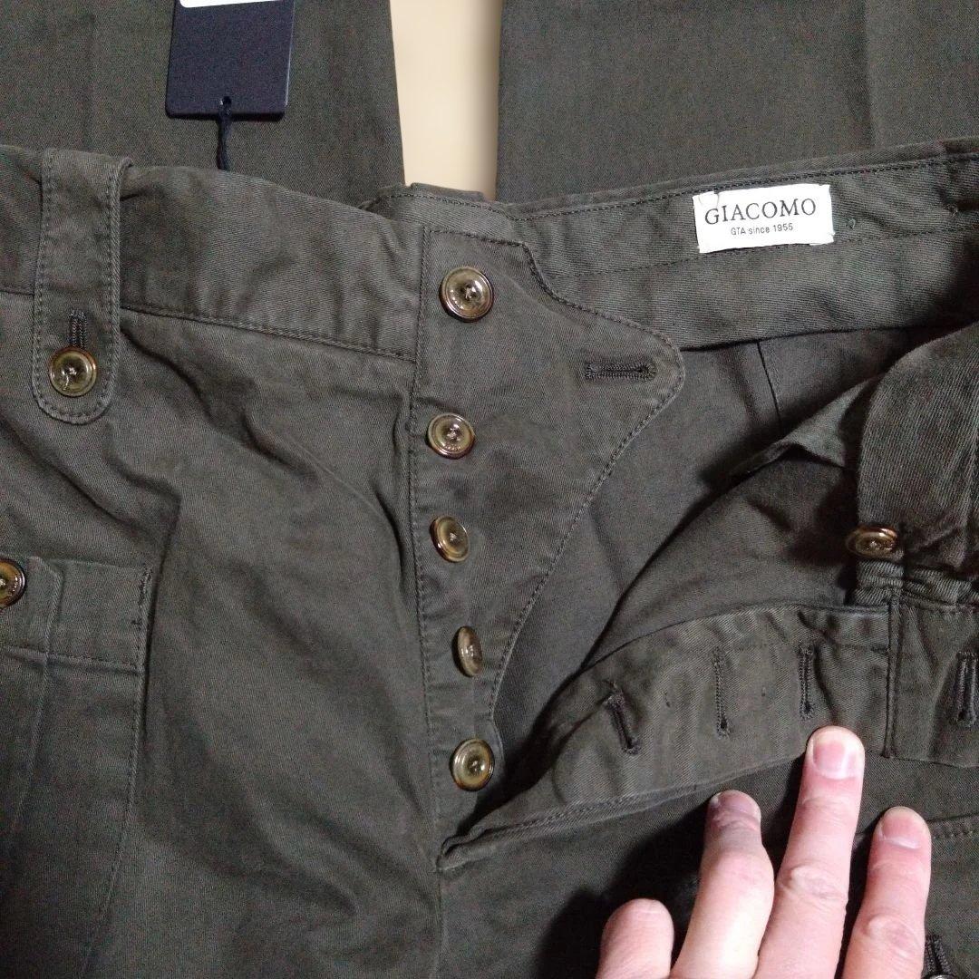GTA / ビームス別注 GIACOMO コットンツイル カーゴパンツ