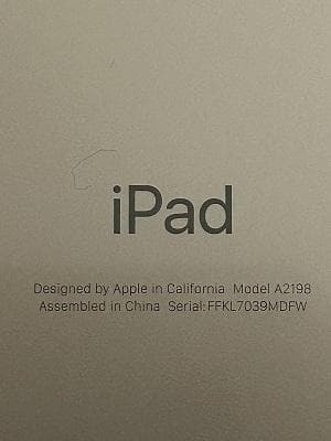 iPad第7世代ゴールド32GB　セルラーモデル【未使用に近い】#動作確認済