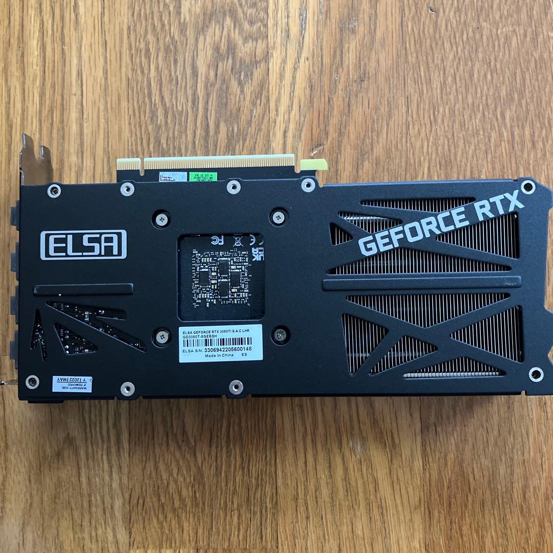 ELSA GeForce RTX 3060 Ti(ダイノーズ様売約済み)