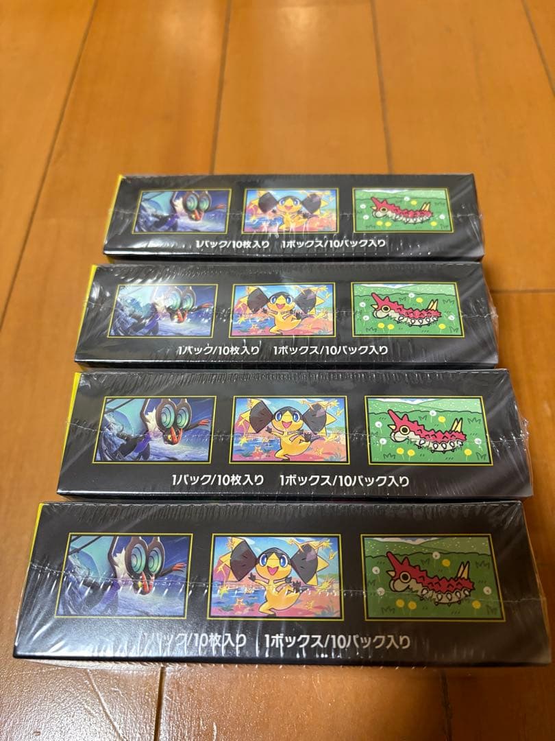 ポケモンカード MEGAドリームEX 4boxシュリンク付き