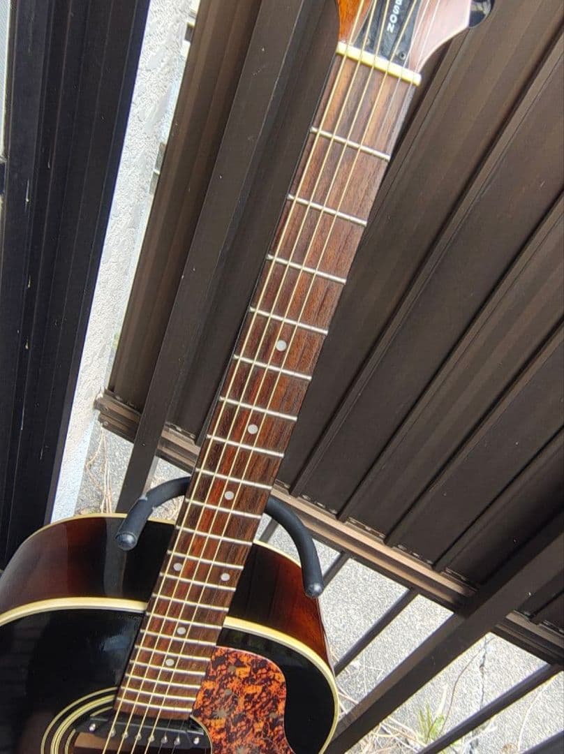 超美品 Epiphone AJ-15 VSB Wピックアップ付エレアコ