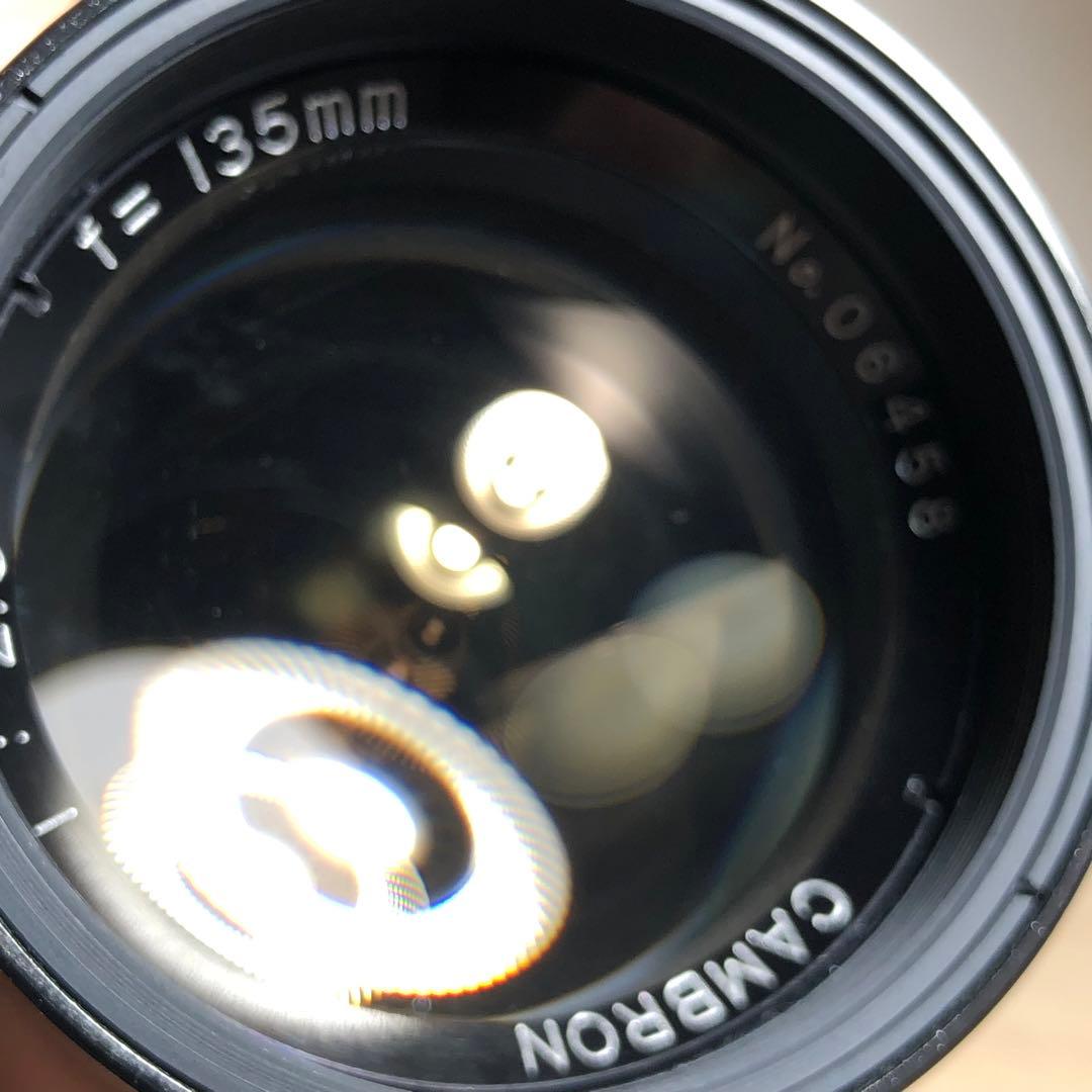 レア？　CAMBRON 135mm f2.8 m42マウント