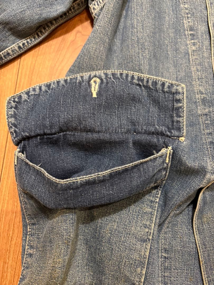 USARMY 40s デニムカバーオール